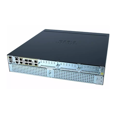 ISR4451 X K9 1to 2G システム トランスプット 4 WAN と LAN ポート 4 SFP ポート 10 コア CPU セキュリティ 音声 WAAS インテリジェント WAN