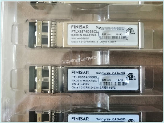 FTLX8574D3BCL 10GE ファイナサー オリジナル 新しい FTLX8574D3BCL 10GE 850nm SFP+ オプティカル モジュール
