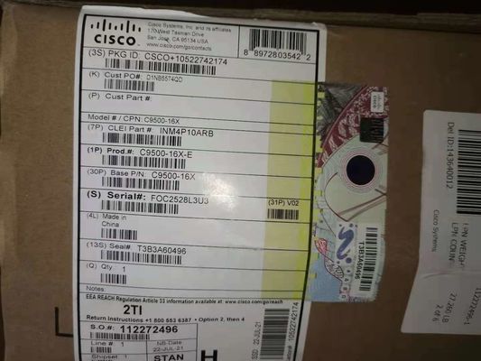 C9500-16X-E Cisco Catalyst 9500 16ポート 10G スイッチ、NW Ess. ライセンス