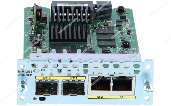 SM-X-4X1G-1X10G 4ポートのデュアルモードGE/SFP または 1ポートの10G SFP を搭載した新しい密閉SM-Xモジュール