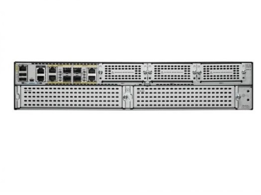 ISR4451-X/K9 シスコ ISR 4451 (4GE,3NIM,2SM,8G FLASH,4G DRAM), 1-2G システムスループット,4 WAN/LAN ポート,4 SFP ポート
