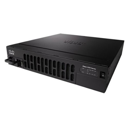 ISR4351-SEC/K9 200Mbps-400Mbps システムスループット 3 WAN/LAN ポート 3 SFP ポート マルチコア CPU 2 サービスモジュール スロット