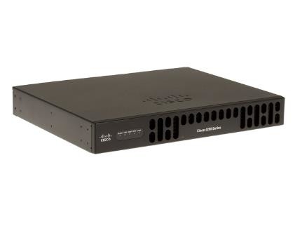 ISR4221-SEC/K9 35Mbps-75Mbps システムスループット 2 WAN/LAN ポート 1 SFP ポート マルチコア CPU 2 NIM SEC バンドル SEC L