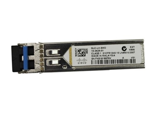 GLC-LH-SMD対応 1000BASE-LX/LH SFP 1310nm 10km インダストリアル DOM デュプレックス LC SMF トランシーバー モジュール