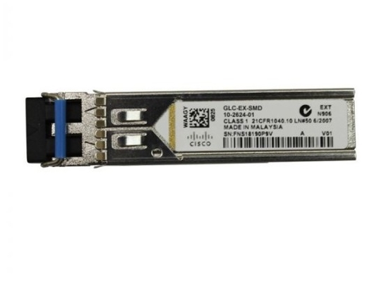 GLC-EX-SMD対応 1000BASE-EX SFP 1310nm 40km インダストリアル DOM デュプレックス LC SMF トランシーバー モジュール