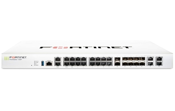 FG-100F フォルティゲート 100F FG-100F 22x GE RJ45 ポート 4 SFP ポート 2x 10 GE SFP+ FortiLinks ダブル電源冗長性