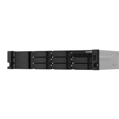QNAP TS 864eU RP 8GB ベスト NAS ラック データキャビネット 8-ベイ NAS 囲み