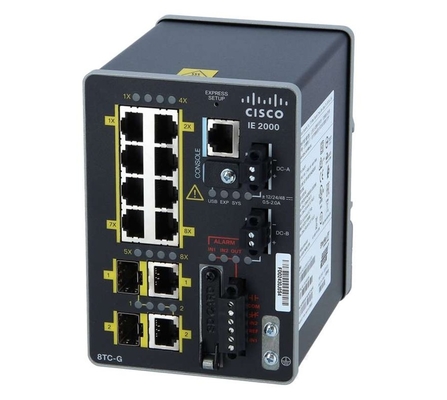IE-2000-8TC-GB IE-2000-8TC-G-B - インダストリアルイーサネット 2000シリーズ IE 8 10/100 2 T/SFPベース