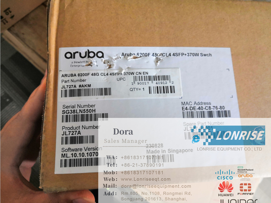 Jl727a 新密閉 Arubaエンタープライズ イーサネット 10GB 48ポート Poe スイッチ 管理 ギガビット