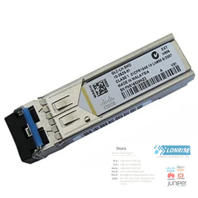 新しいシールされたGLC-LH-SM アルーバJ4859D SFP 1.25G LX 10KM 1310nm SMF 双ファイバーLC FP DDM SFP モジュール
