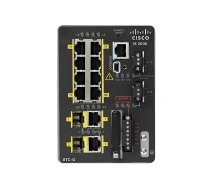 IE-2000-8TC-G-E - 産業イーサネット2000シリーズ IE2000 8FE コパーポートと 2GE コンボ (LANベース) - 1588