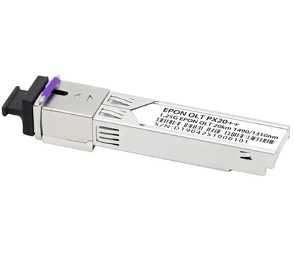 EPON OLT PX20+ 20km Tx 1490nm 1.25G Rx 1310nm 1.25G SFP 形状因子 SC/UPC 受容器コネクタ