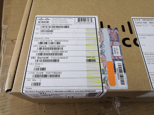 Cisco C9300-NM-8X 8ポート 10G SFP+ ネットワークモジュール for Catalyst 9300