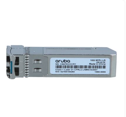 J9151E、Aruba 10G SFP+ トランシーバー、10G SFP+ LC/10km SMF/シングルモード