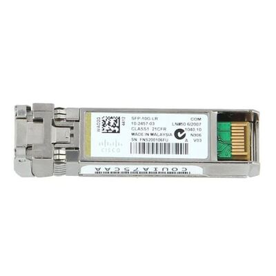 シスコ SFP-10G-LR= 10GBASE-LR SFP+トランシーバーモジュール (1310nm 10km SMF LC DOM)