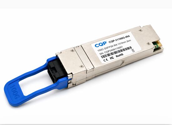 CQP-31100G-IR4 100G QSFP28 IR4 オプティカルトランシーバー LC SMFモジュール 中間ネットワーク用 オプティカルトランシーバー