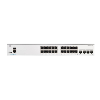 Cisco Catalyst C1300-24T-4G スイッチ | 4x SFP アップリンクを備えた 24 ポート ギガビット マネージド スイッチ