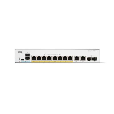 Cisco C1200-8FP-2G 8ポート ギガビット PoE+ スマートスイッチ (2Gコンボアップリンク付き)