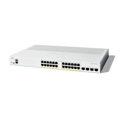Cisco C1200-24FP-4G 24 ポート ギガビット PoE+ スイッチ | 375W PoE