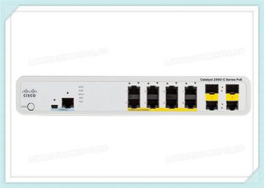 Ciscoの触媒2960スイッチWS-C2960C-8PC-Lはイーサネット-ギガビットのイーサネット絶食します