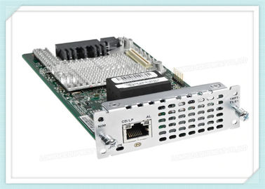 Ciscoのルーターのモジュール カードNIM-1CE1T1-PRI 1の港の複数の屈曲のトランク声によって水路を通じて運ばれるデータT1/E1モジュール