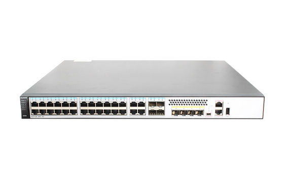 二重目的10/100/1000またはSFP 4は10ギグSFP+ 1インターフェイスであるかどれのS5720-36C-EI-DC 28のイーサネット10/100/1000は4つを左舷に取る